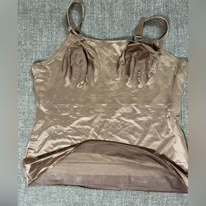Ruby Ribbon Ruby Ribbon Smoothing Cami Shapewear Gold size 48